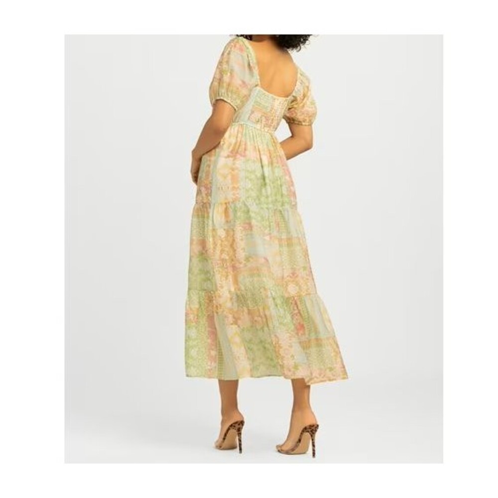 Jessica Simpson Women's Emmory Tiered Maxi Dress, Sizes XS - Picture 3 of 16